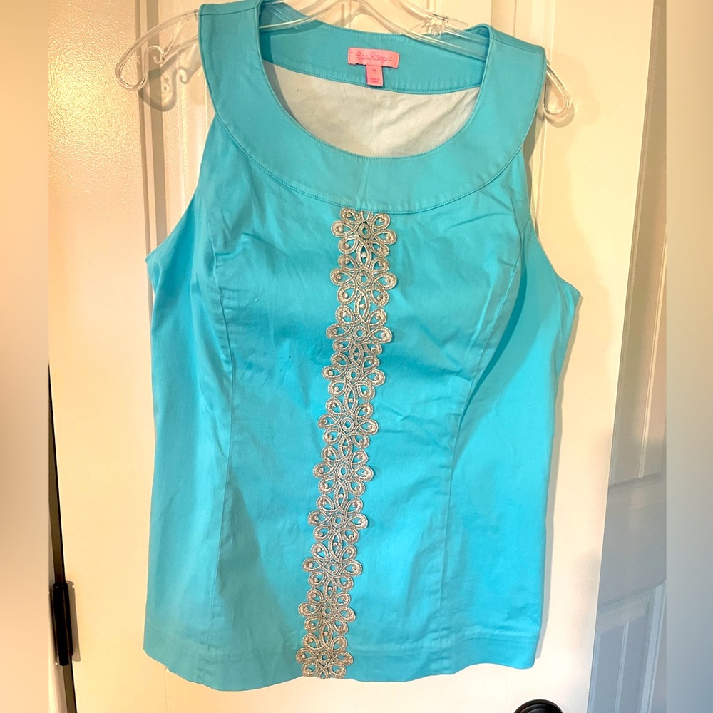 Lilly Pulitzer Top size 14
